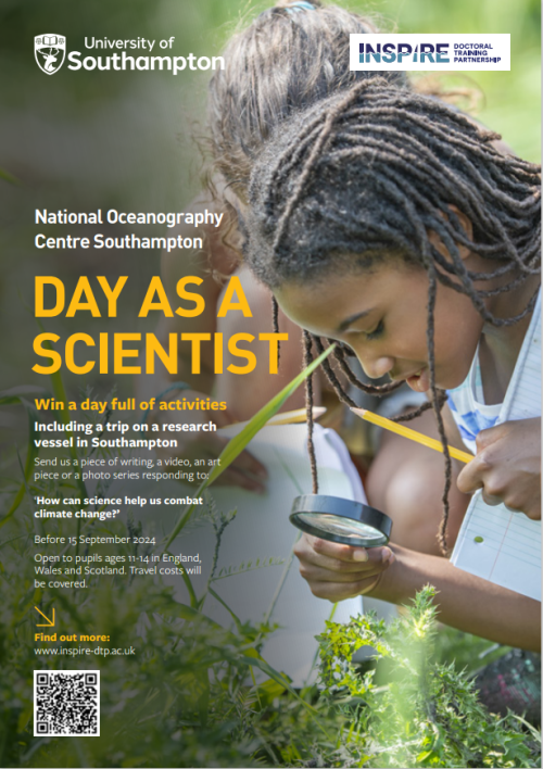 Scientist for a day poster