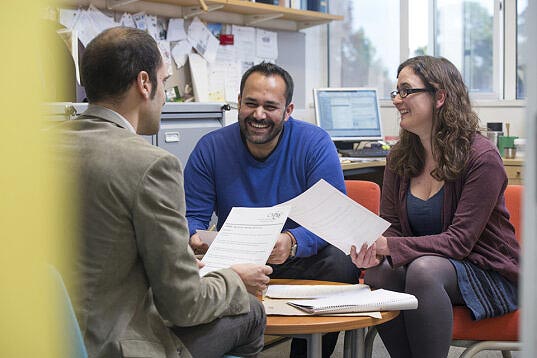 Senior staff in a meeting